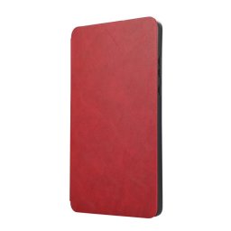 Кожен калъф за Xiaomi Redmi Pad SE 4G 8.7 inch - червен