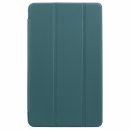 Кожен калъф със сгъващ се капак за Xiaomi Redmi Pad SE 4G 8.7 inch - тюркоазен
