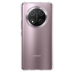 Силиконов гръб с подсилени ръбове за Honor Magic7 Lite 5G - прозрачен