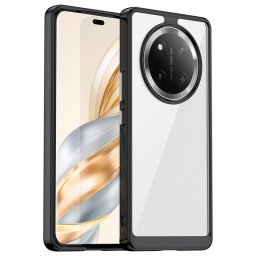 Силиконов гръб Rugged Armor за Honor Magic7 Lite 5G - черна рамка