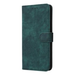 Кожен калъф тип портмоне за Honor Magic7 Lite 5G - зелен