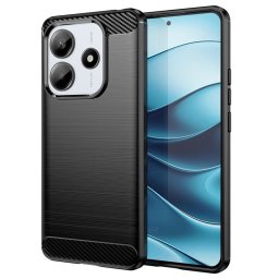 Силиконов гръб Rugged Armor за Xiaomi Redmi Note 14 5G - черен