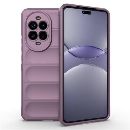 Подсилен силиконов гръб на ленти за Huawei Nova 13 Pro - лилав