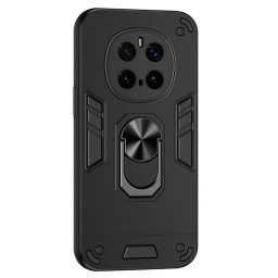 Хибриден гръб със стойка за Honor Magic7 Pro - черен