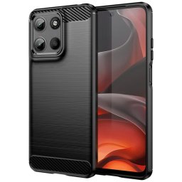 Силиконов гръб Rugged Armor за Motorola Moto G05 - черен