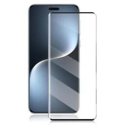 Удароустойчив стъклен протектор за екран марка AMORUS за Honor Magic7 Pro - с черна рамка