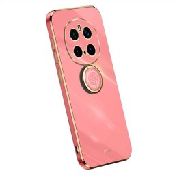 Силиконов гръб със стойка тип пръстен марка XINLI за Honor Magic7 Pro - червен