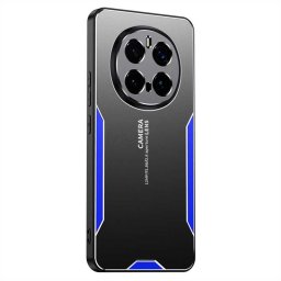 Алуминиев гръб за Honor Magic7 Pro - черен със синя рамка