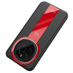 Силиконов гръб Rugged Armor марка Q.COO за Honor Magic7 Pro - черен