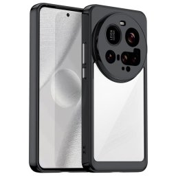 Силиконов гръб Rugged Armor за Xiaomi 15 Ultra - черна рамка