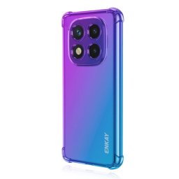 Силиконов гръб марка ENKAY за Xiaomi Redmi Note 14 Pro+ 5G - лилаво - син
