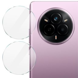 Два броя удароустойчив стъклен протектор за камера марка IMAK за Realme 14 Pro+