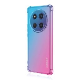 Силиконов гръб марка ENKAY за Honor Magic7 Lite 5G - цвят синьо - розов