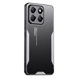 Алуминиев гръб за Honor X8c - черен със сребрист ръб