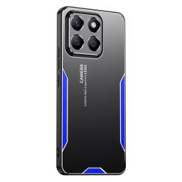 Алуминиев гръб за Honor X8c - черен със синя рамка