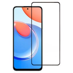 Удароустойчив стъклен протектор за Honor 400 Lite 5G - с черна рамка
