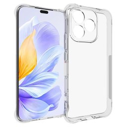 Силиконов гръб с подсилени ръбове за Honor 400 Lite 5G - прозрачен