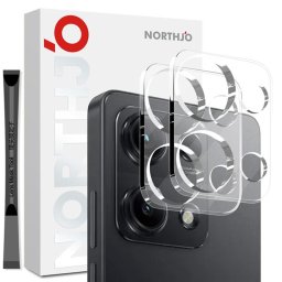 Два броя удароустойчив стъклен протектор за камера марка NORTHJO за Xiaomi Redmi Note 14S