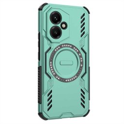 Хибриден гръб с метален пръстен за HONOR 400 5G - зелен