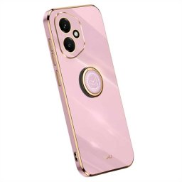 Силиконов гръб със стойка тип пръстен марка XINLI за HONOR 400 5G - лилав