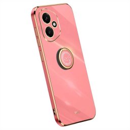 Силиконов гръб със стойка тип пръстен марка XINLI за HONOR 400 5G - червен