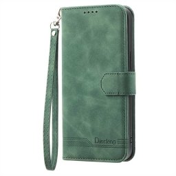 Калъф тип портмоне марка DIERFENG за HONOR 400 5G - зелен