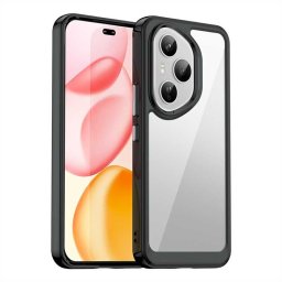 Силиконов гръб Rugged Armor за Honor 400 Pro 5G - черна рамка