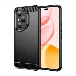 Силиконов гръб Rugged Armor за Honor 400 Pro 5G - черен