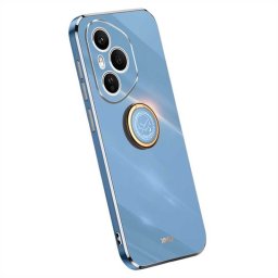 Силиконов гръб със стойка тип пръстен марка XINLI за Honor 400 Pro 5G - син