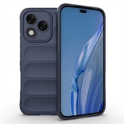 Подсилен силиконов гръб на ленти за Honor 400 Lite 5G - тъмно син