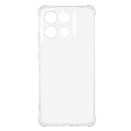 Силиконов гръб с подсилени ръбове за Motorola G86 5G - прозрачен