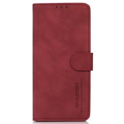 Калъф тип портмоне марка KHAZNEH за OnePlus Nord 5 5G - винено червен