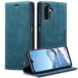 Калъф страничен flip марка CASEME за Samsung Galaxy А17 5G – тюркоазен