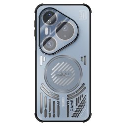 Алуминиев гръб за Huawei Pura 80 Pro/Pro+ марка ABEEL - син