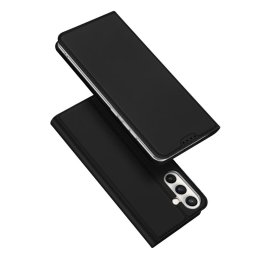 Тънък калъф страничен flip марка DUX DUCIS за Samsung Galaxy S25 FE – черен