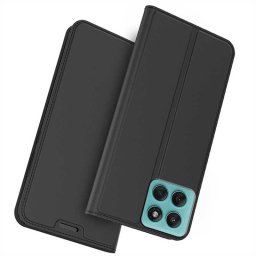 Тънък калъф страничен flip за Motorola Edge 60 Pro 5G – черен