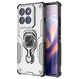 Хибриден гръб със стойка за Motorola Edge 60 Pro 5G - сив