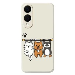 Силиконов гръб за Samsung Galaxy S25 Edge - животни