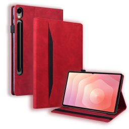 Кожен калъф за Galaxy Tab S11 Ultra - цвят червен