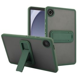 Силиконов гръб със стойка за Samsung Galaxy Tab A9 - зелен