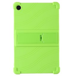 Силиконов гръб със стойка за Samsung Galaxy Tab A9+ - зелен