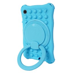 Силиконов гръб със стойка Pop IT за Samsung Galaxy Tab A9 - светло син