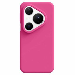 Силиконов гръб за Huawei Pura 80 Pro/Pro+ - ярко розов