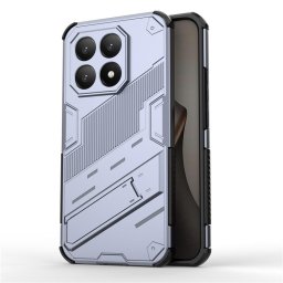 Хибриден гръб със стойка марка BIBERCAS за Xiaomi 15T Pro - сив