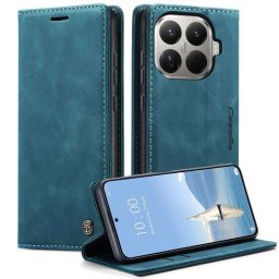 Калъф страничен flip марка CASEME за Xiaomi 15T Pro – тюркоазен