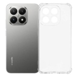 Силиконов гръб с подсилени ръбове за Xiaomi 15T - прозрачен