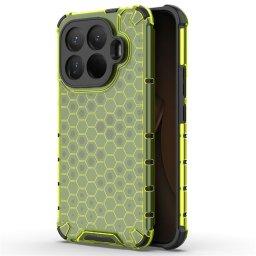 Хибриден гръб с ромбоидна шарка за Xiaomi 15T Pro - зелен