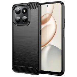 Силиконов гръб Rugged Armor за Honor 400 Smart - черен