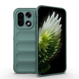 Подсилен силиконов гръб на ленти за OnePlus 15 - зелен