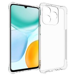 Силиконов гръб с подсилени ръбове за Honor X5c Plus - прозрачен